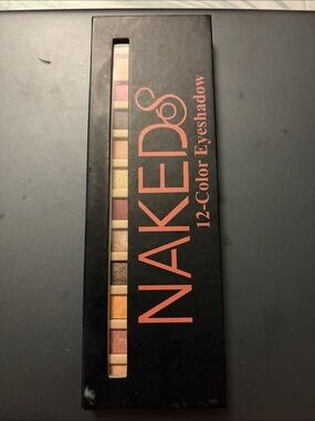 NAK 12-Color Eyeshadow Palette — Pink, Gold, Brown, Cream Shades